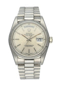 Rolex Day-Date Steel Silver