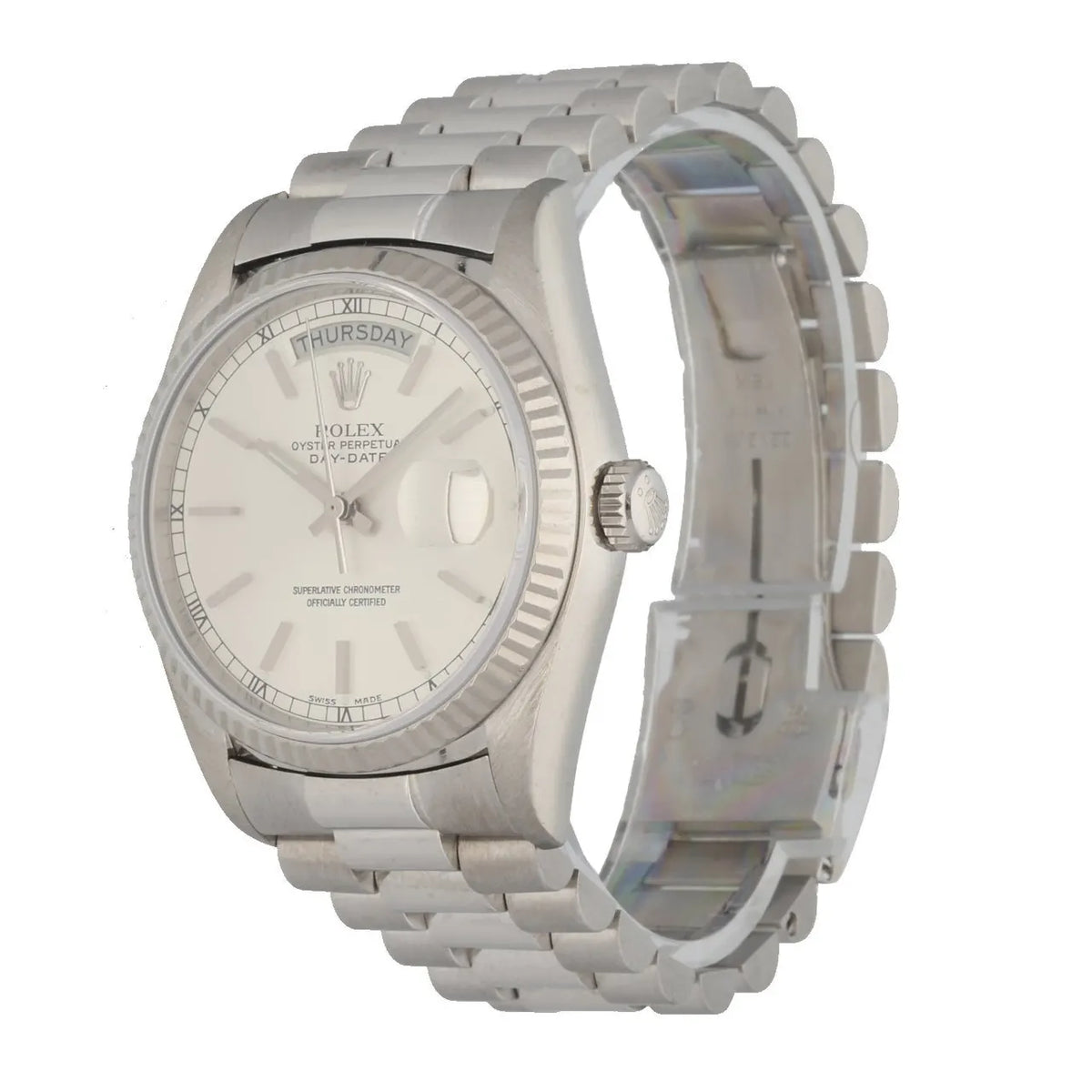 Rolex Silver Day-Date - Hình 2