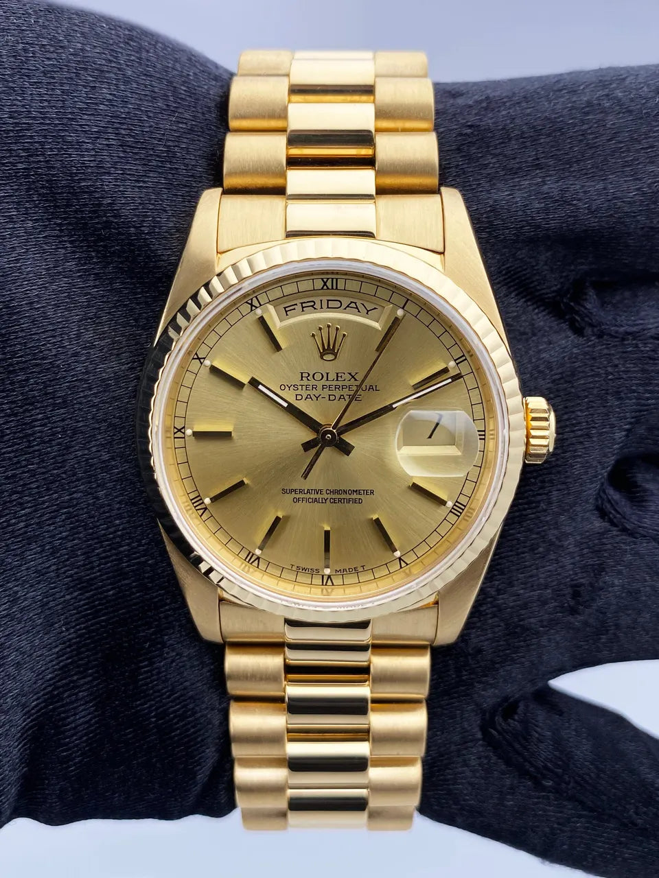 Day-Date Gold Champagne - Hình 2