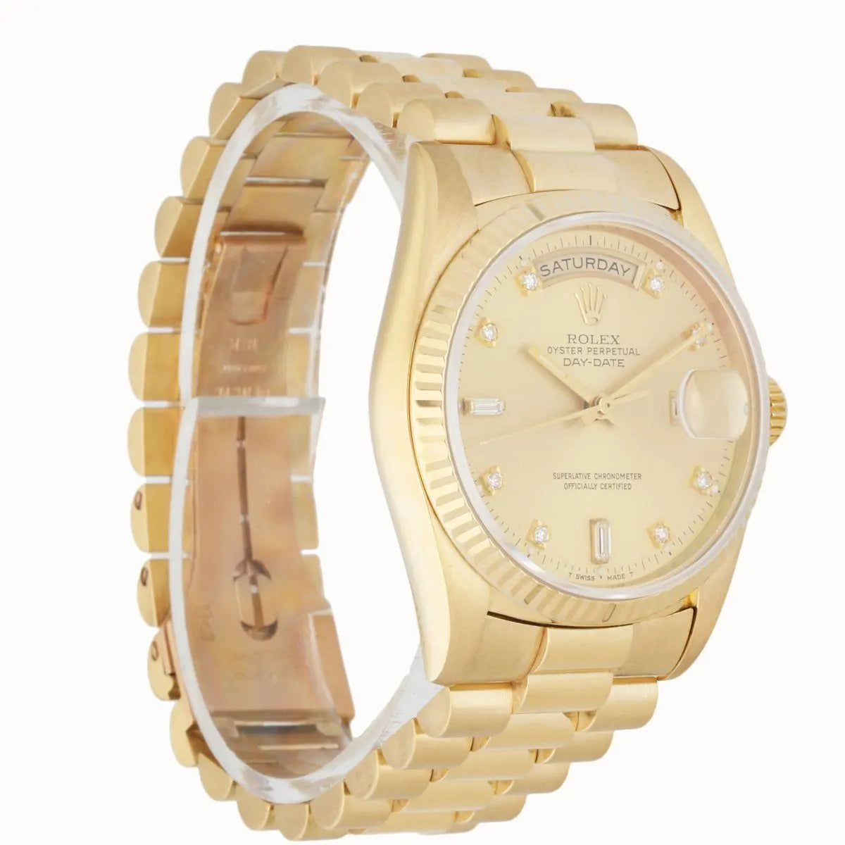 Rolex Day-Date Gold Diamond - Hình 3
