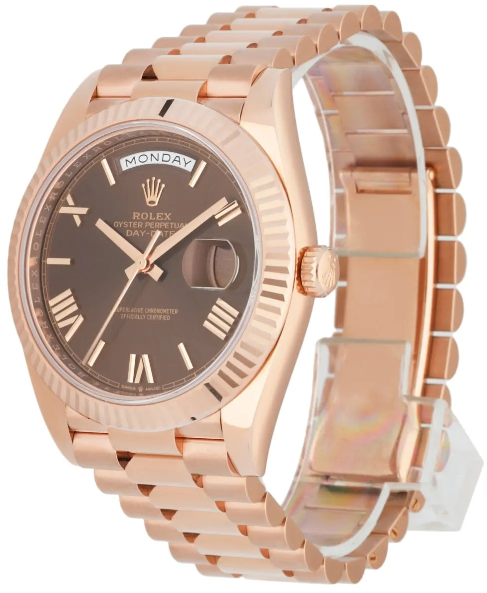 Rolex Day-Date Chocolate Dial - Hình 2