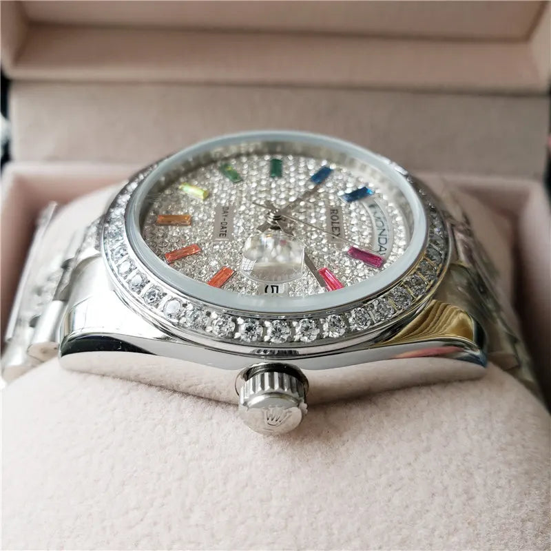 Rolex Rainbow Diamond Day-Date - Hình 6