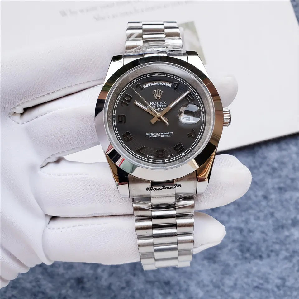Rolex Anthracite Dial Steel - Hình 7