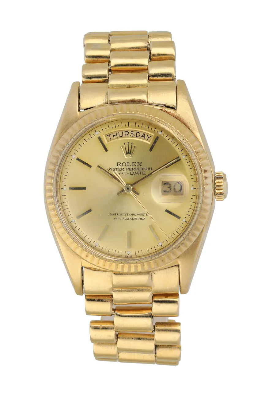 iconic Rolex Day-Date Gold Champagne - Hình 2