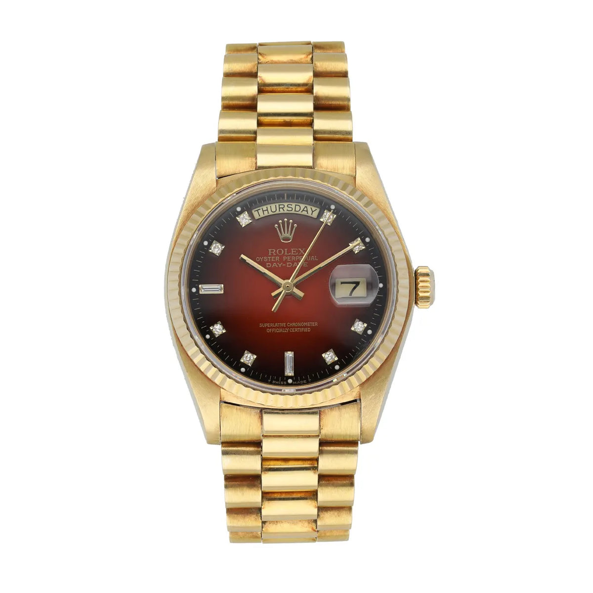 Rolex Day-Date Red Dial