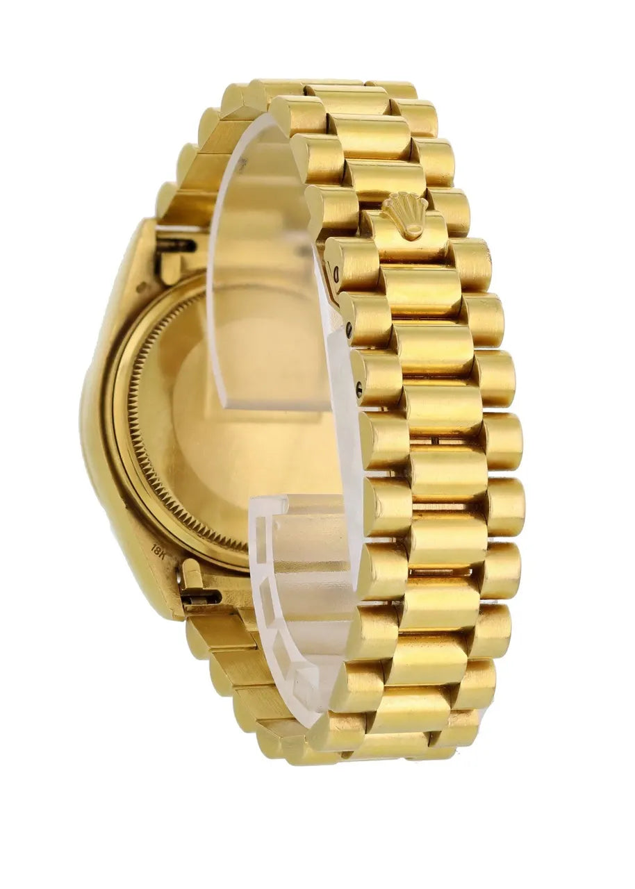 Rolex Gold Diamond Champagne day date - Hình 5