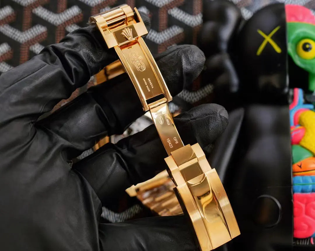 Rolex Daytona Gold Skeleton - Hình 3