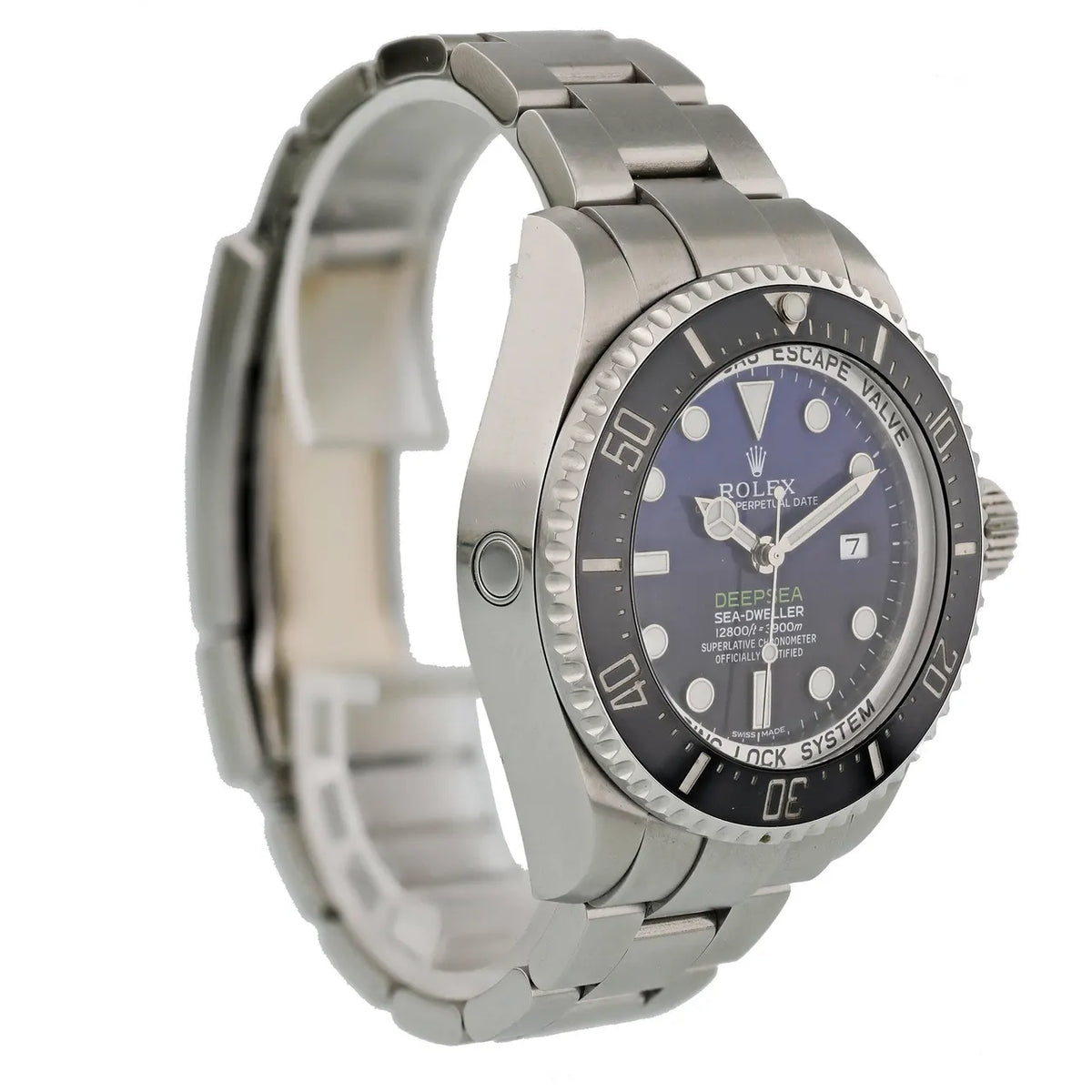 stainless Rolex Deepsea Blue Dial - Hình 7