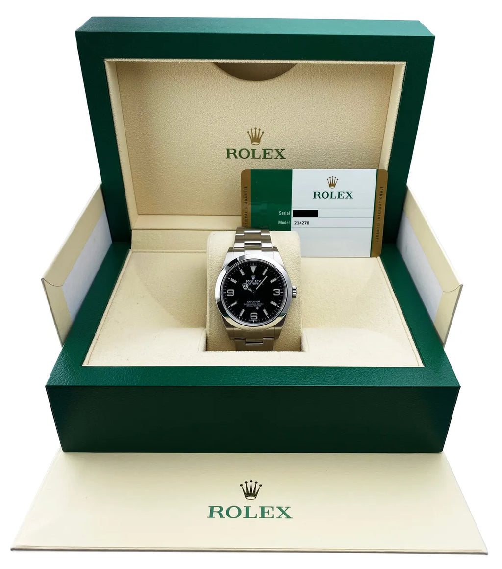 Rolex Explorer Black Dial 1310 - Hình 2