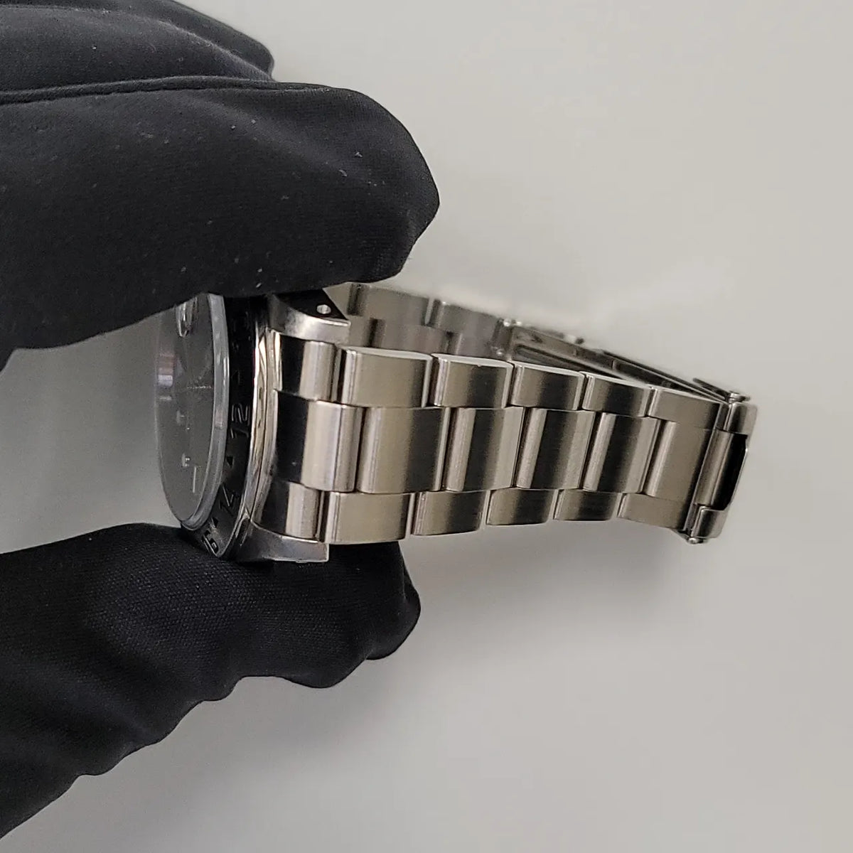 stainless Rolex Explorer II Black Dial - Hình 9