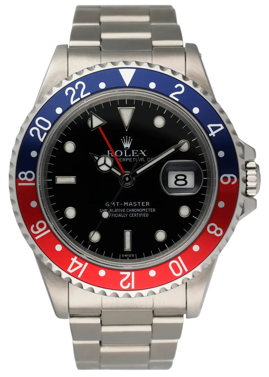 Rolex Pepsi Bezel Black Dial