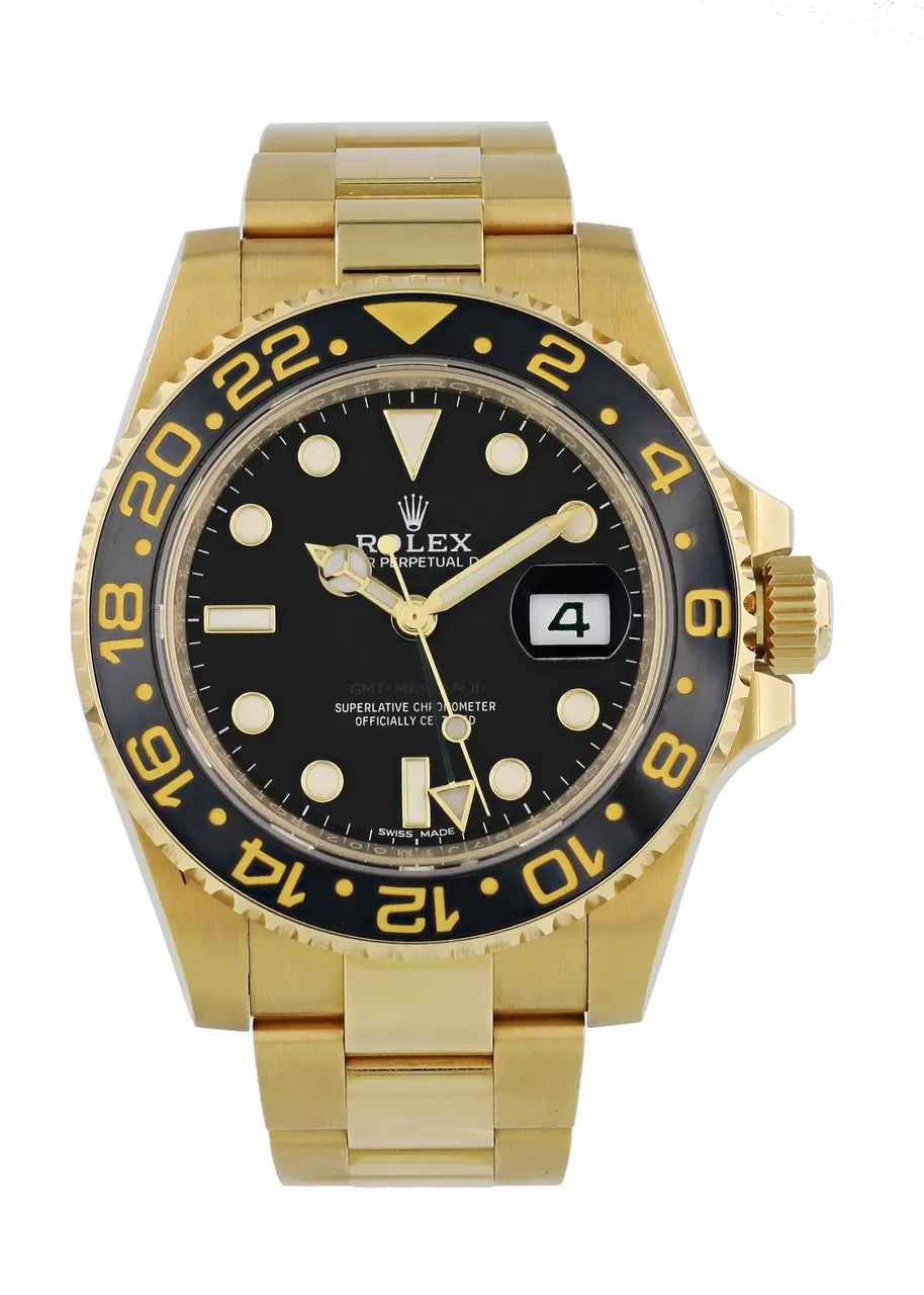 Rolex Yellow Gold GMT-Master
