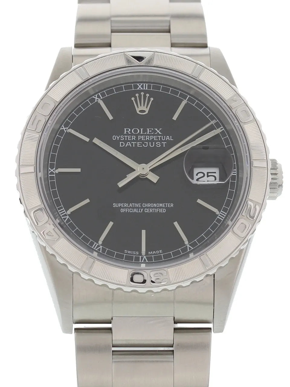 Rolex Gray Dial Turn-O-Graph - Hình 2