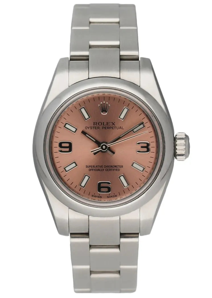 Rolex Coral Dial Steel