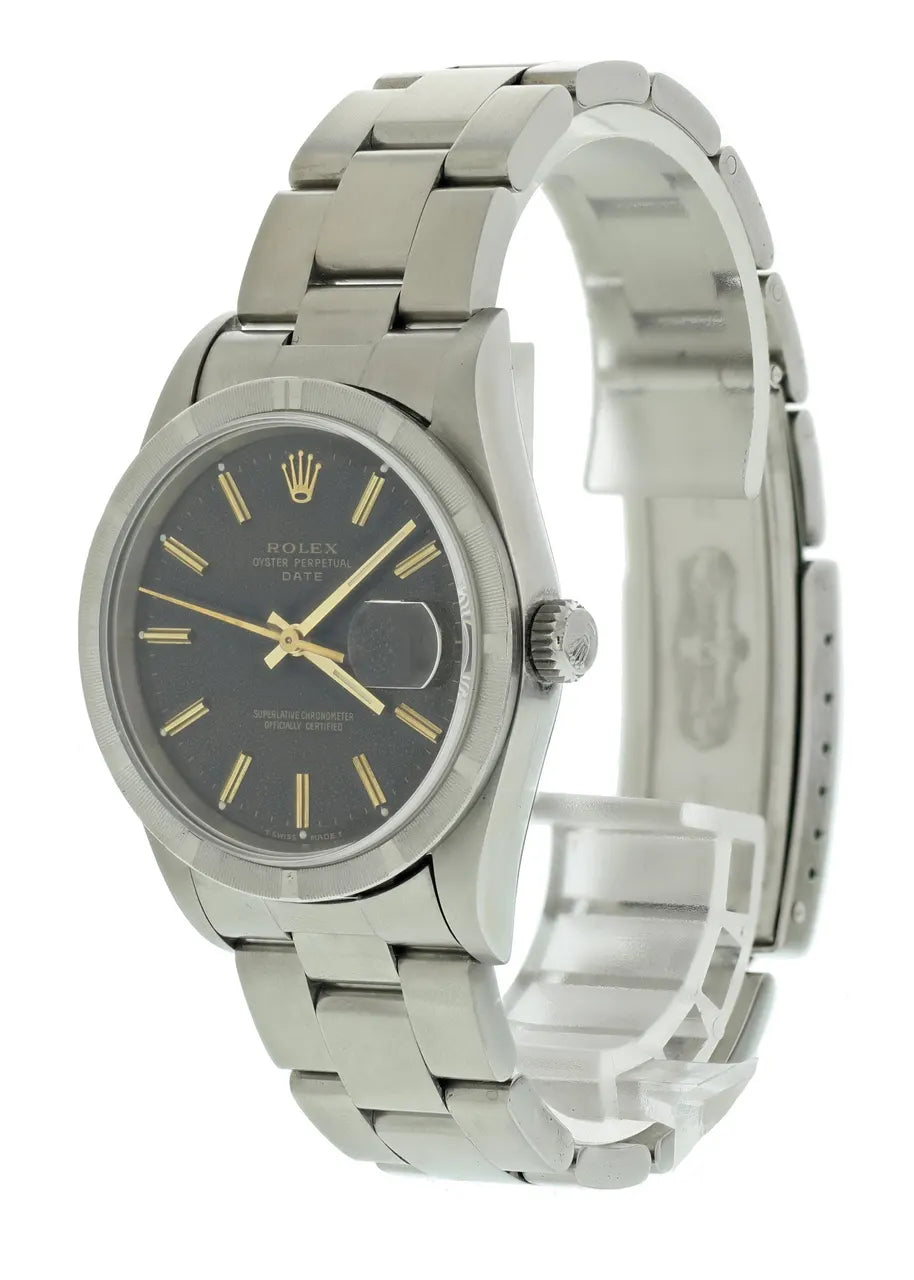 Rolex Gray Dial Steel - Hình 7