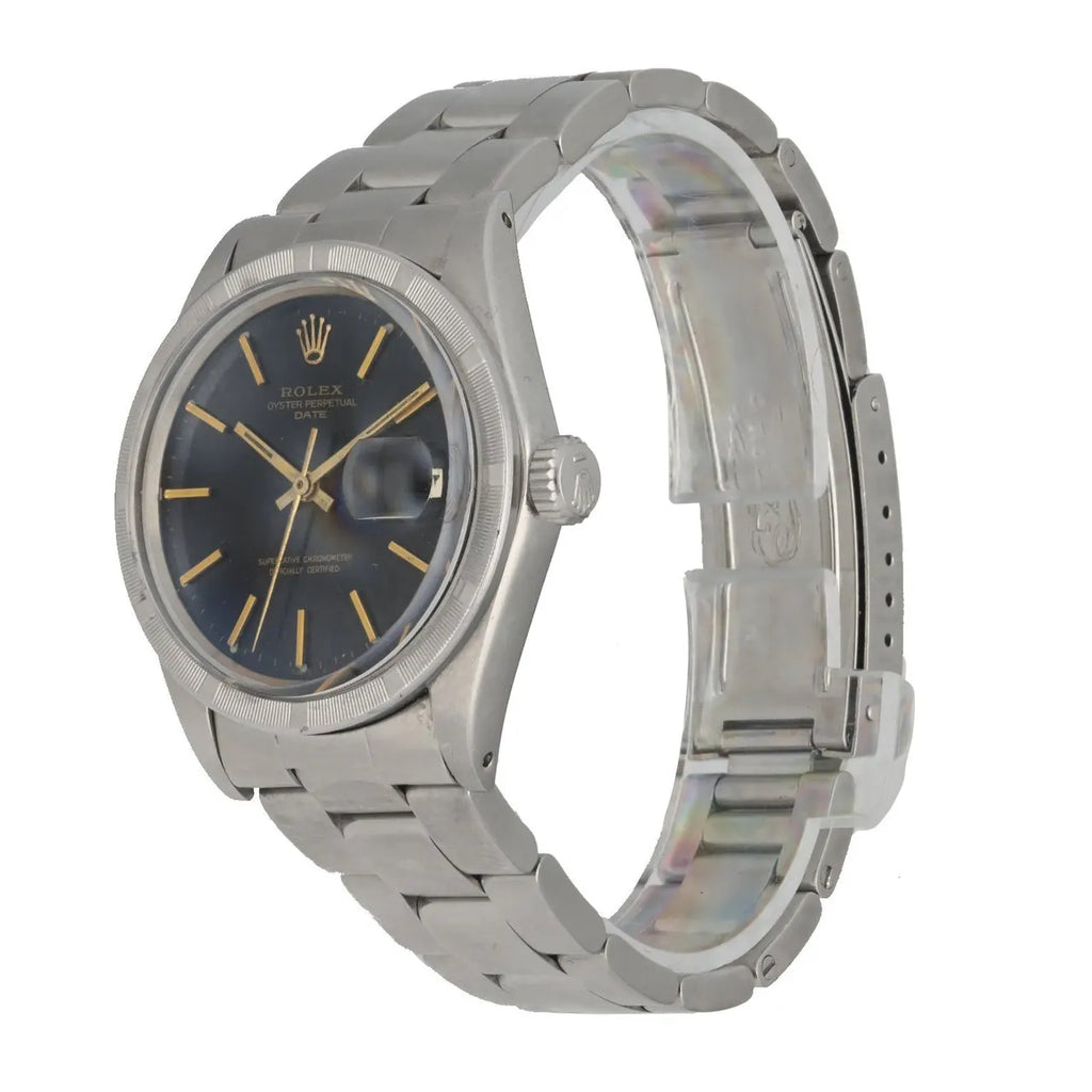 oyster Rolex Black Dial Steel - Hình 2