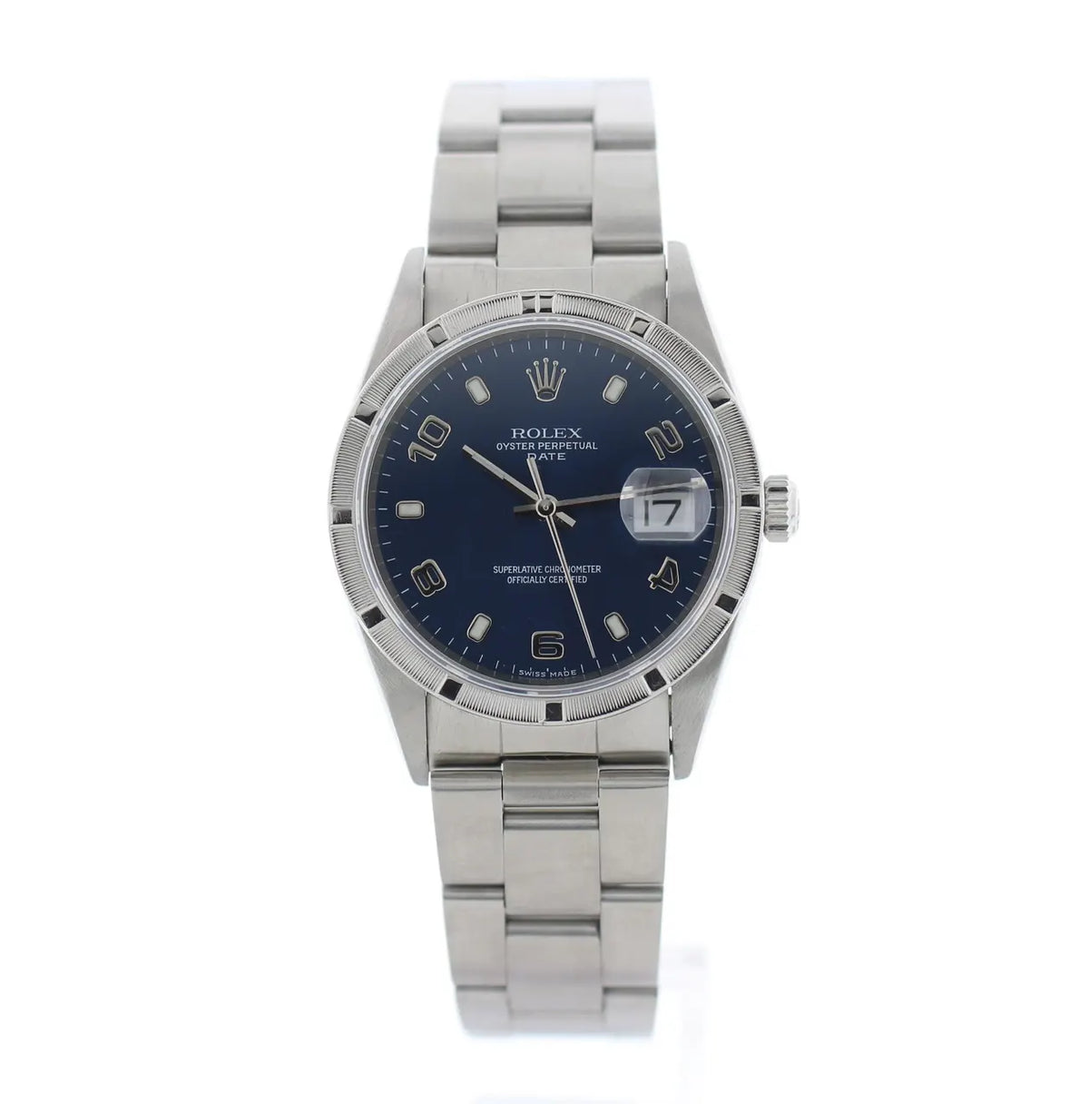 Rolex Oyster Perpetual Date Blue - Hình 3