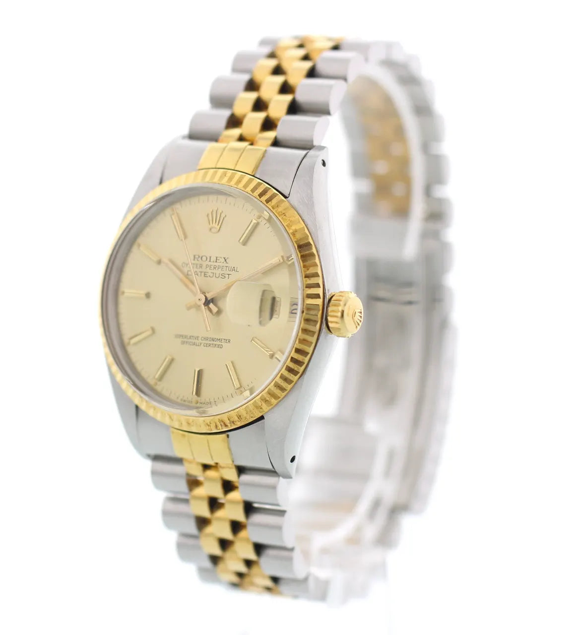 Rolex Two-Tone Gold Dial datejust steel - Hình 2