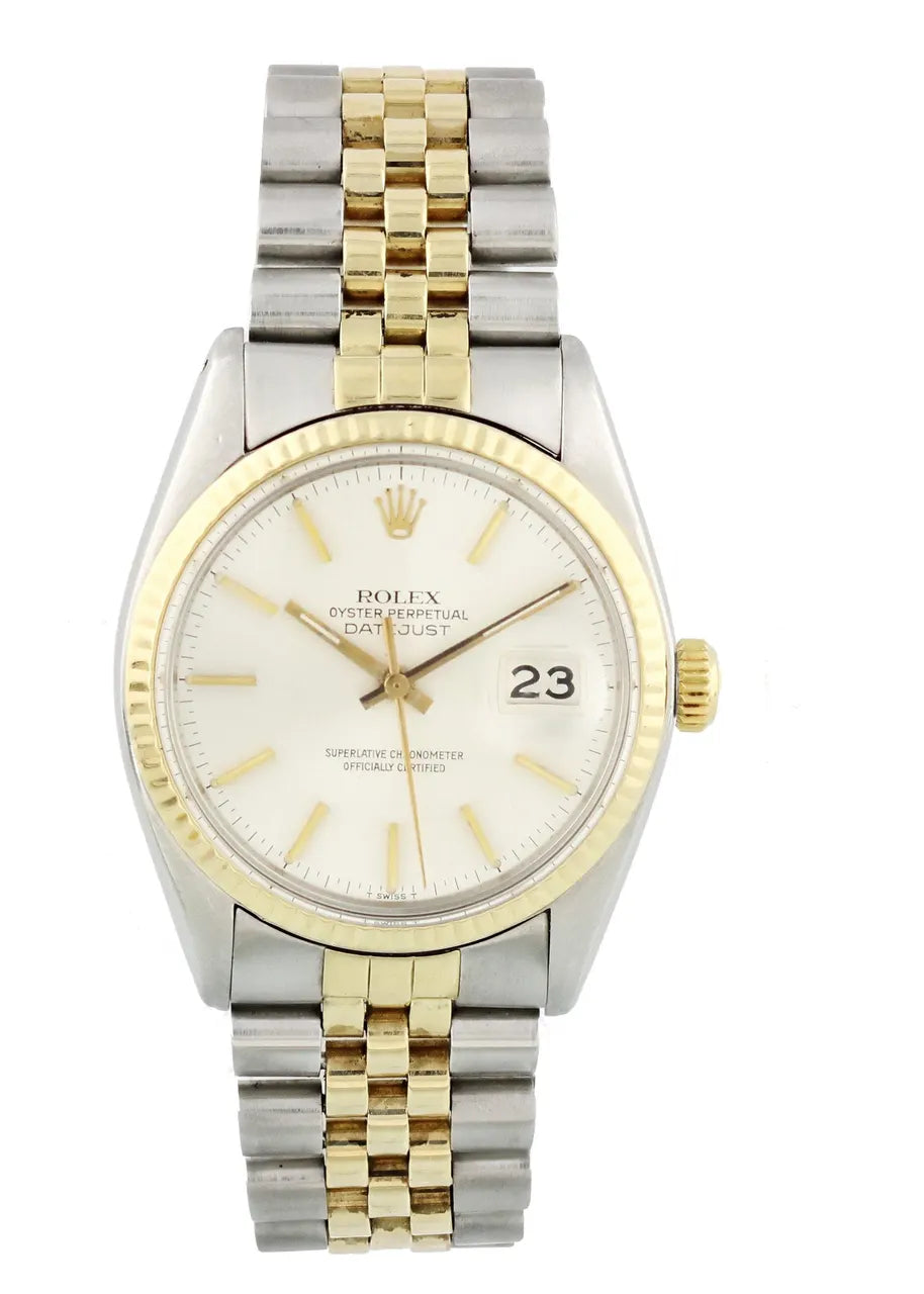 Rolex Datejust Two-Tone White Dial