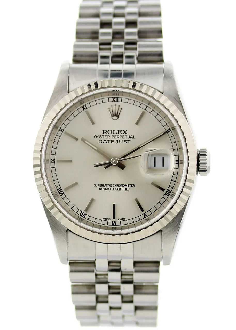 dial bracelet Rolex Datejust Silver Jubilee