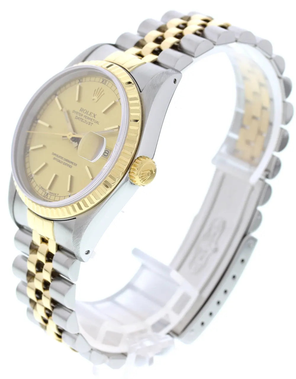 Rolex Champagne Datejust Two-Tone dial - Hình 4