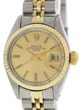 Rolex Two-Tone Champagne Dial oyster