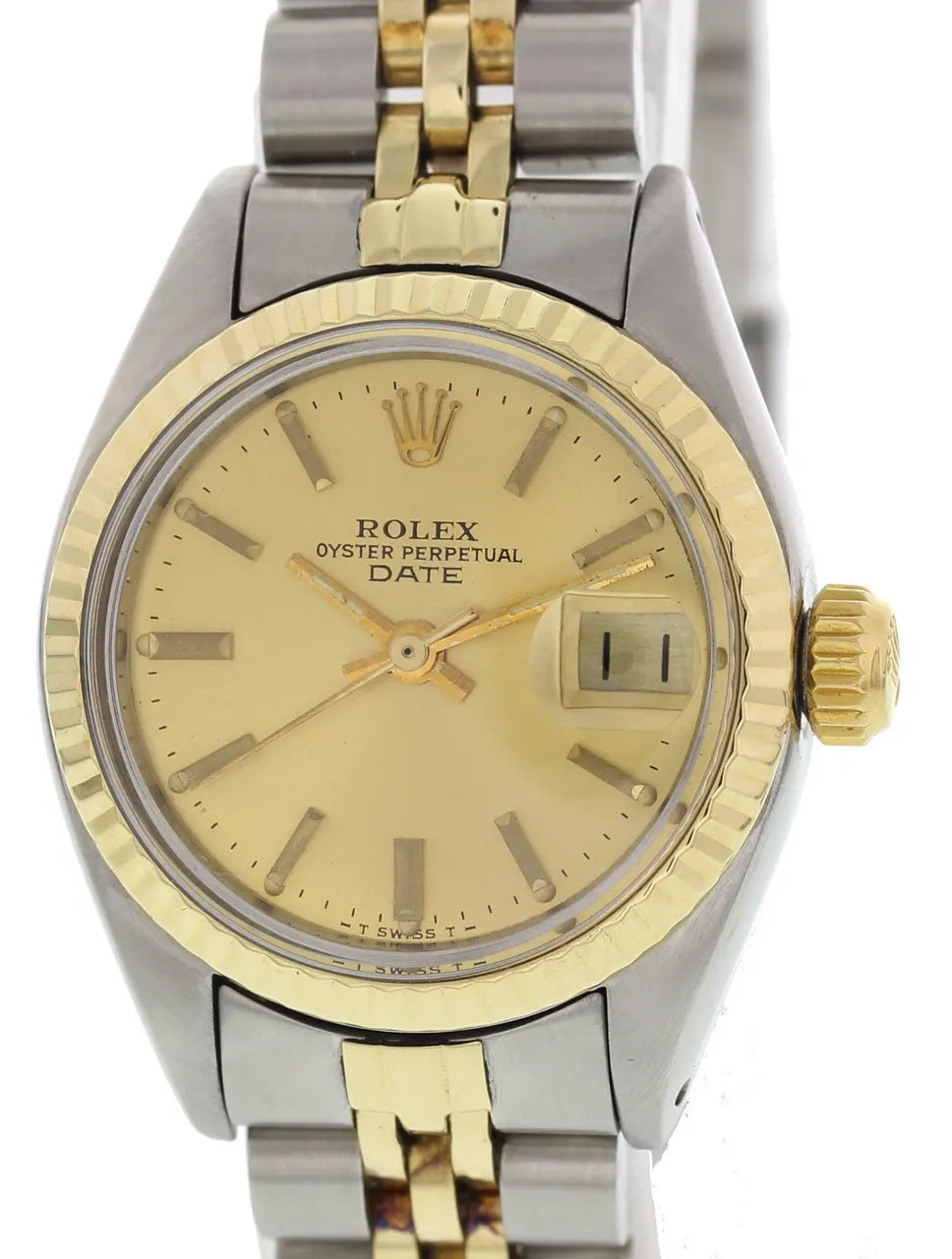 Rolex Two-Tone Champagne Dial oyster