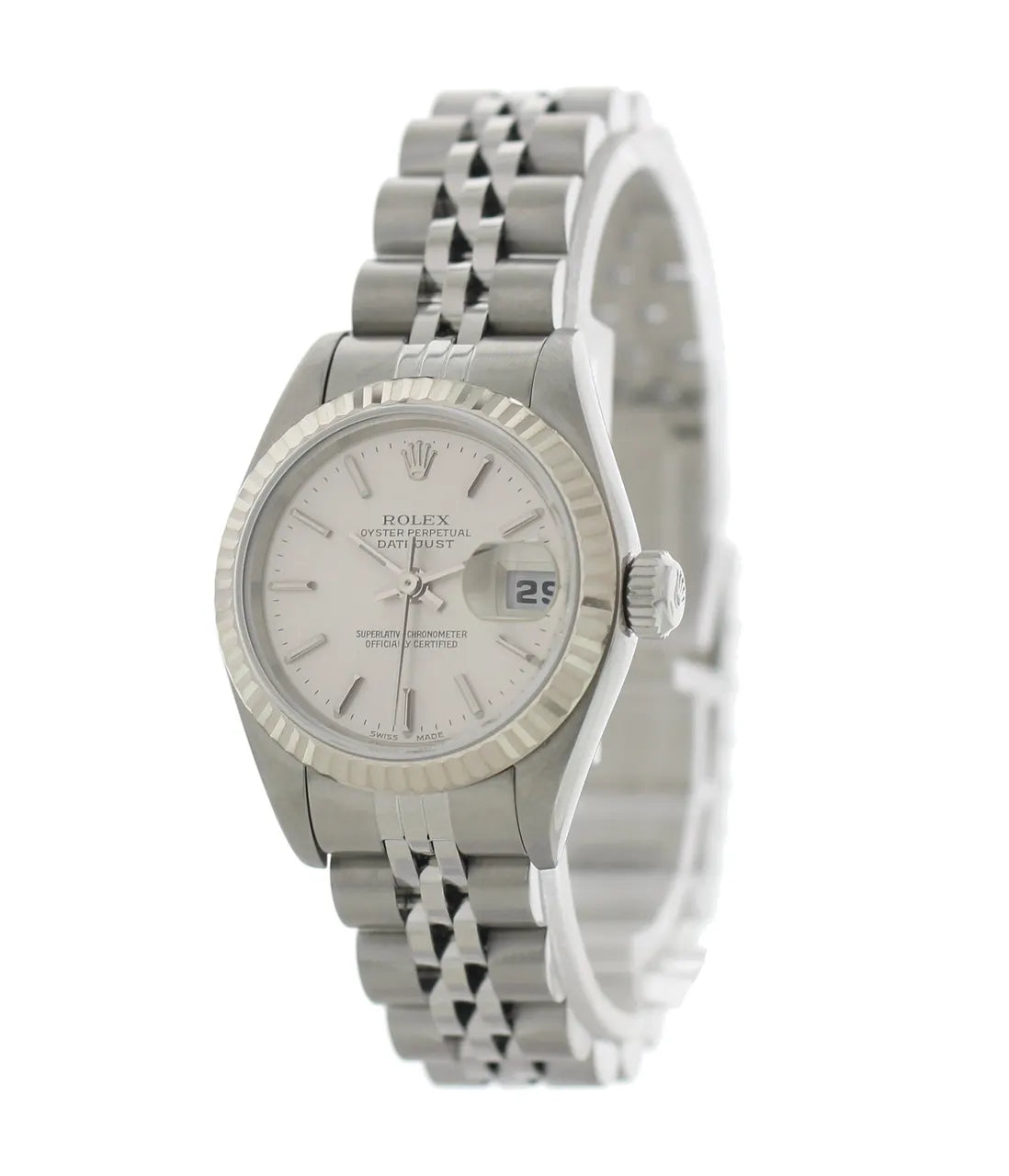 Rolex Datejust Silver Jubilee 26mm - Hình 7