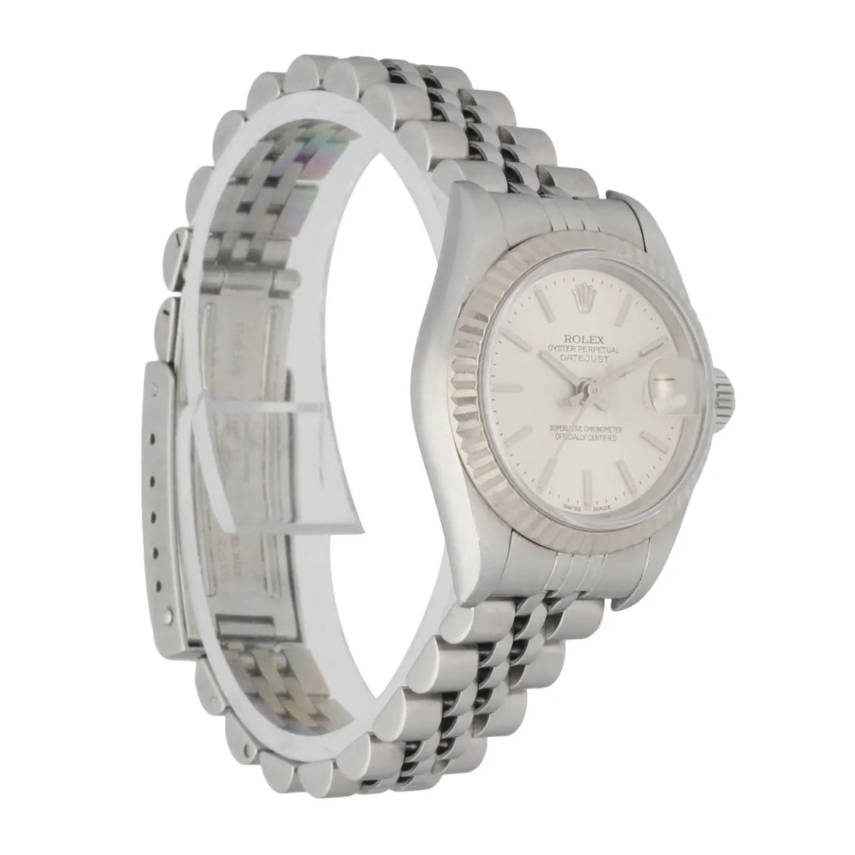Rolex Datejust Silver Dial steel - Hình 3