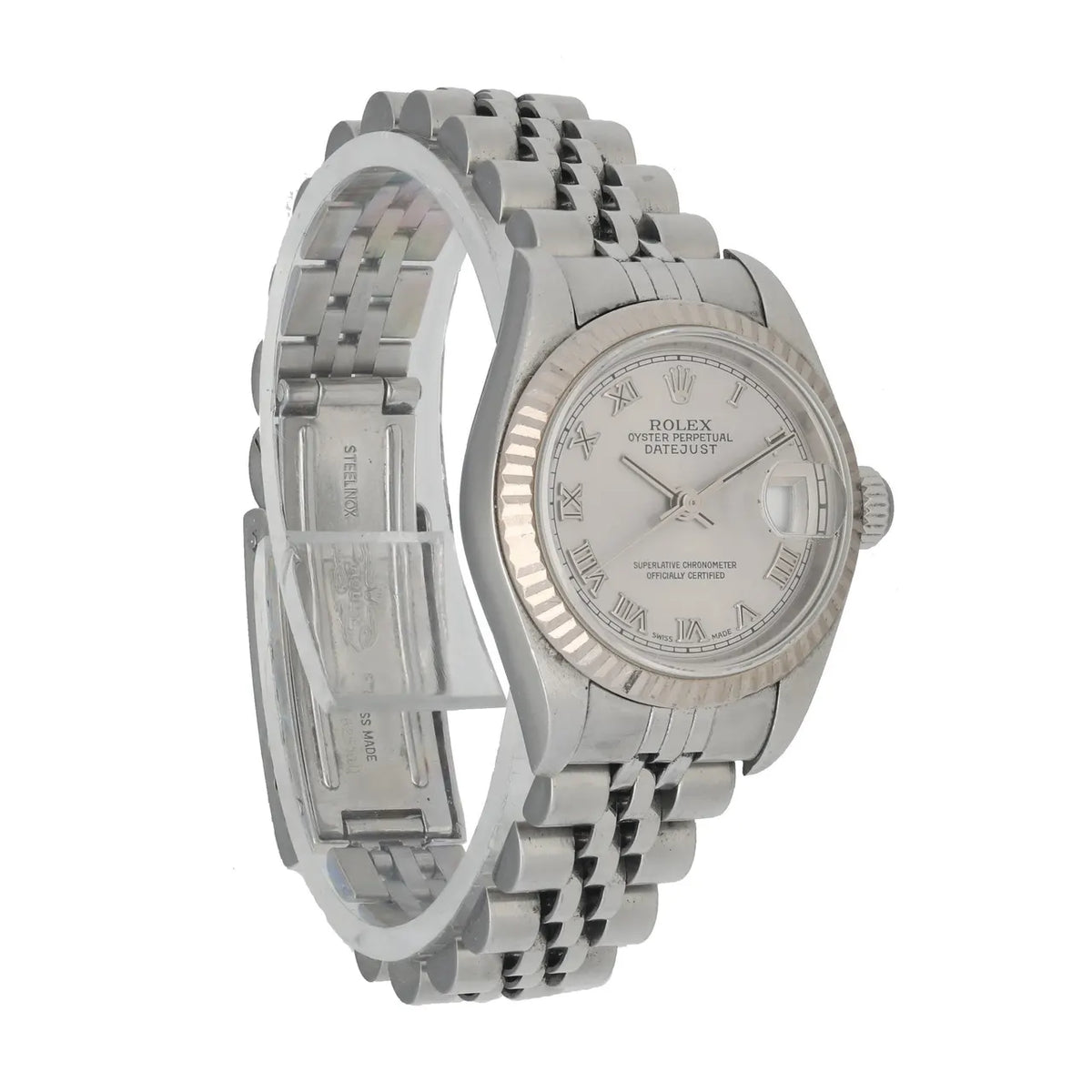 Rolex Datejust Silver Dial steel - Hình 3