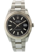 Rolex Datejust 41 Black Dial stainless