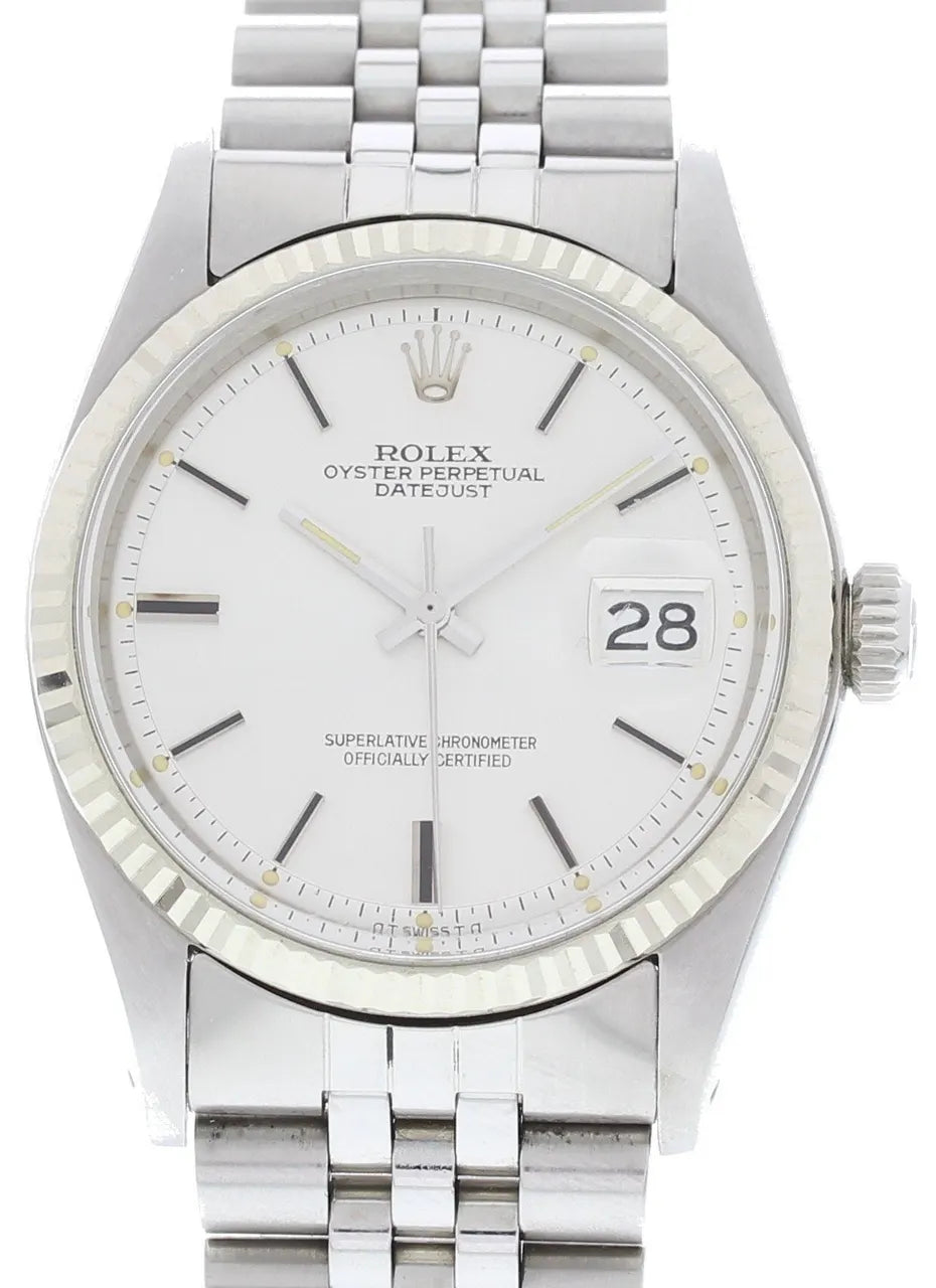 Rolex Datejust Silver Dial steel