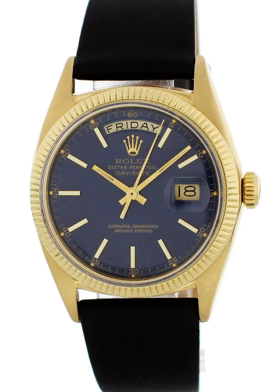 strap Rolex Day-Date Gold Black - Hình 2