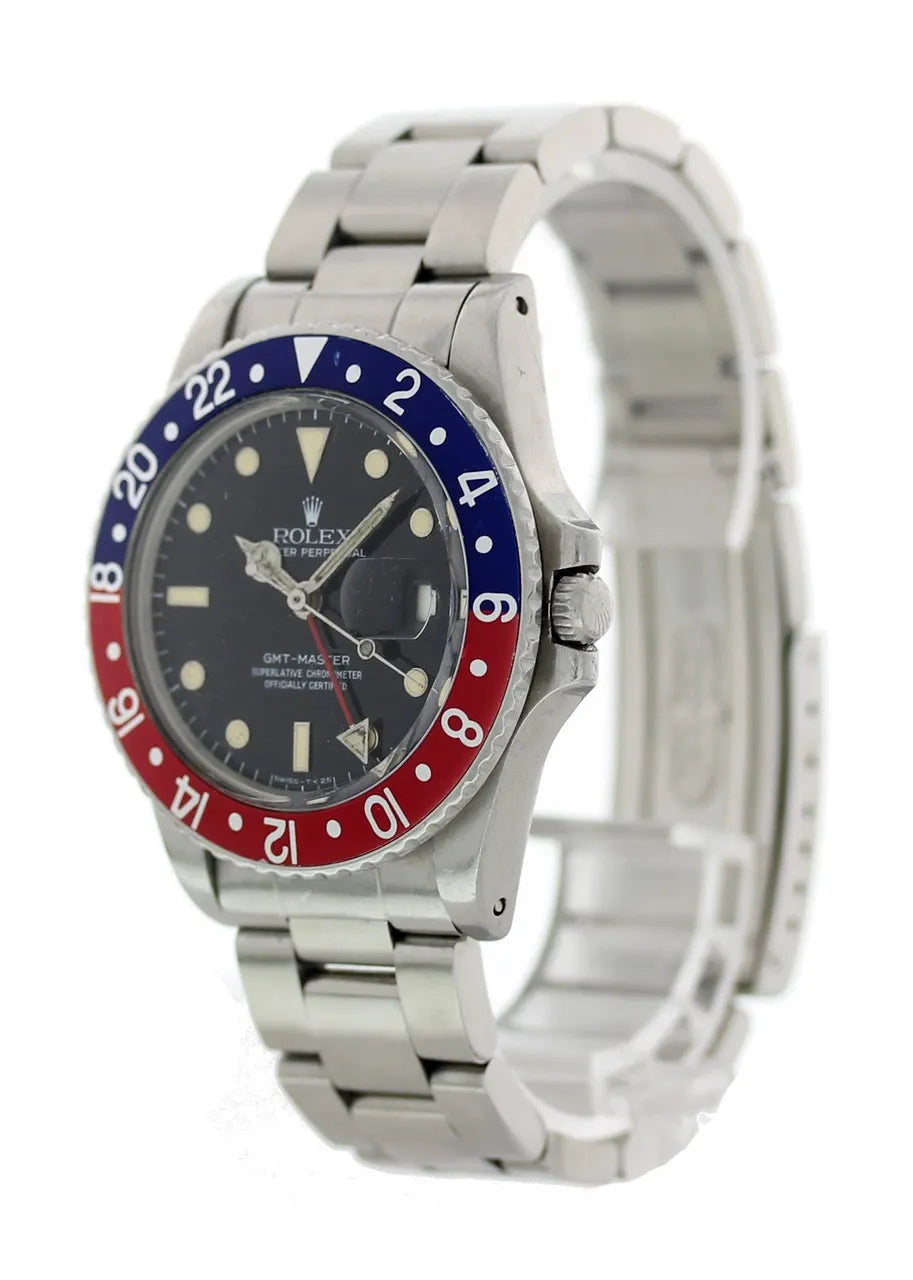 stainless Rolex GMT-Master Pepsi Bezel - Hình 5
