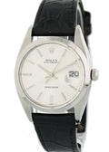 Rolex White Dial Leather