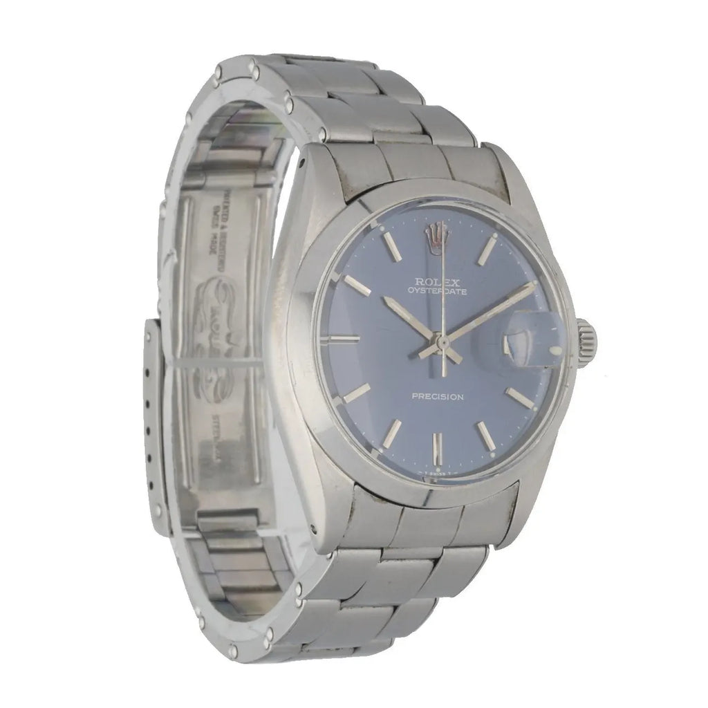 Rolex Oysterdate Blue Vintage - Hình 3