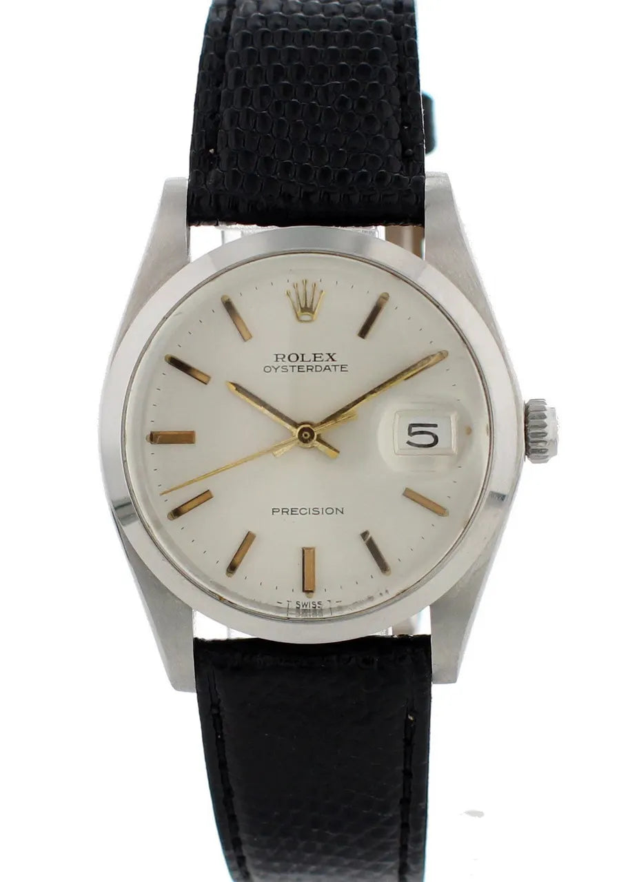 Rolex Silver Oysterdate Vintage