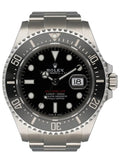 stainless Rolex Sea-Dweller Black Dial