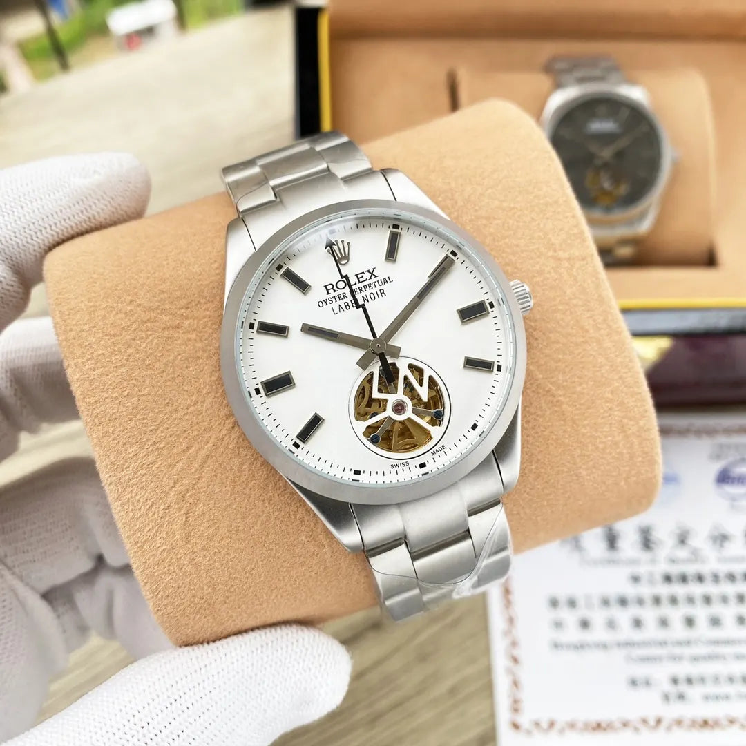 Rolex White Dial Steel - Hình 4