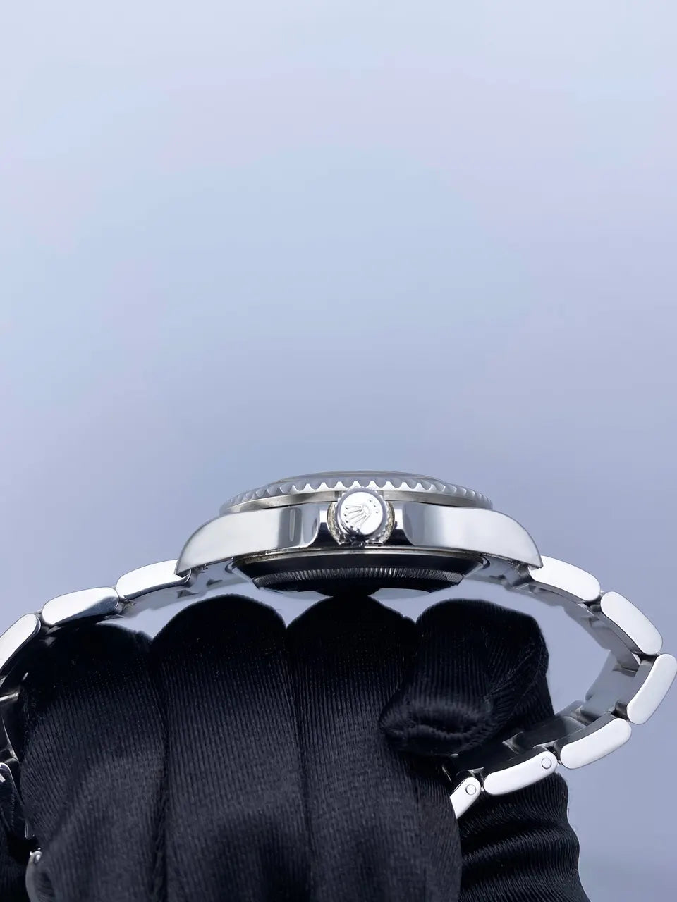 stainless Rolex Sea-Dweller Black Dial - Hình 4