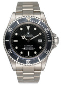 stainless Rolex Sea-Dweller Black Dial