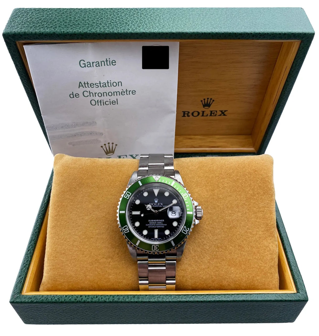 Rolex Green Bezel Submariner stainless - Hình 2