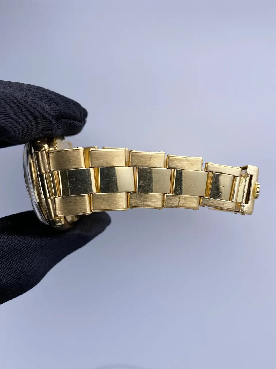 Rolex Tru-Beat Gold Watch - Hình 8