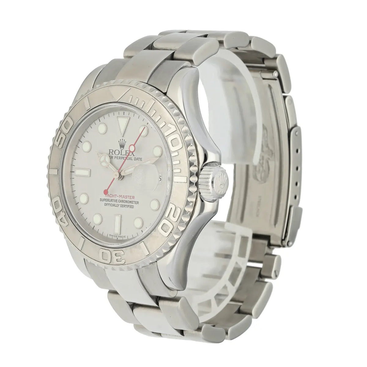 Rolex Yacht-Master Silver Dial stainless - Hình 2