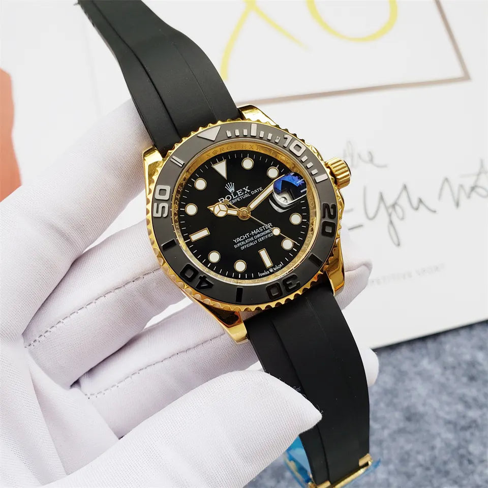 Rolex Yacht-Master Gold Rubber - Hình 6