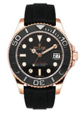 Rolex Rose Gold Rubber yacht
