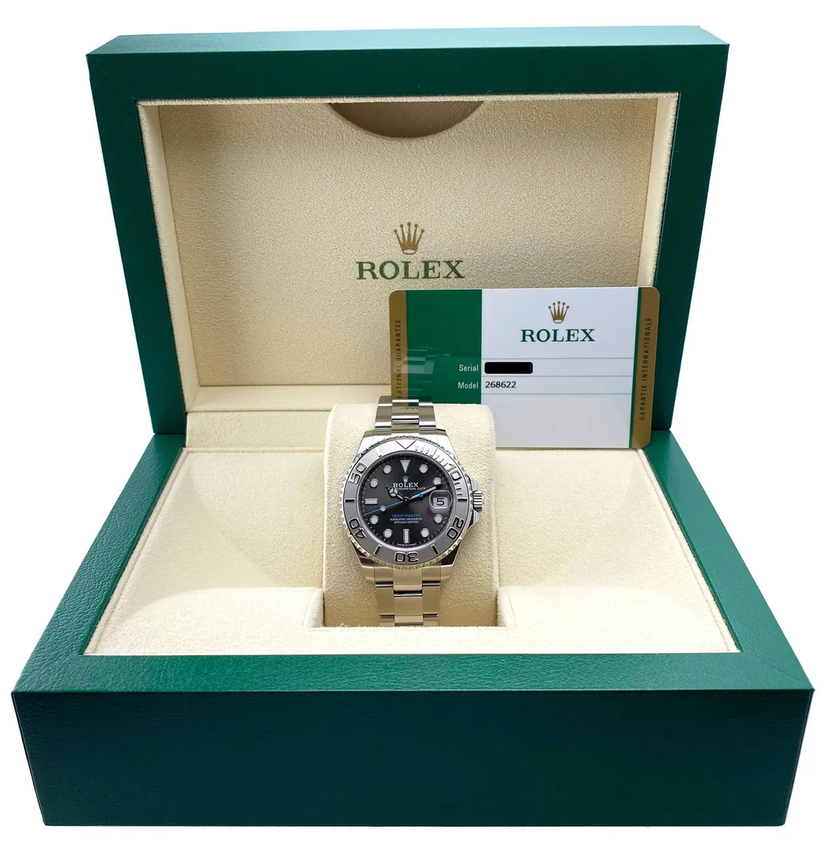 Rolex Rhodium Yacht-Master 40