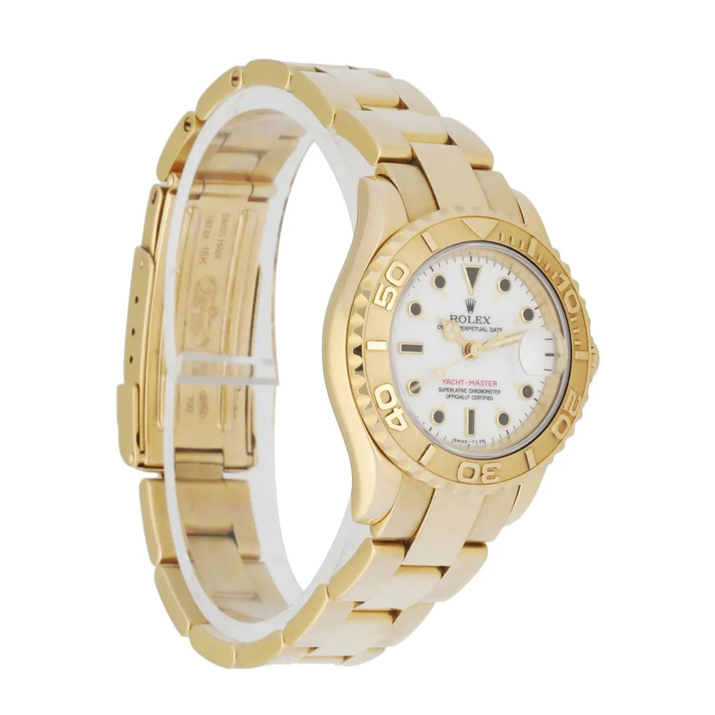 dial Rolex Yacht-Master Gold White - Hình 3