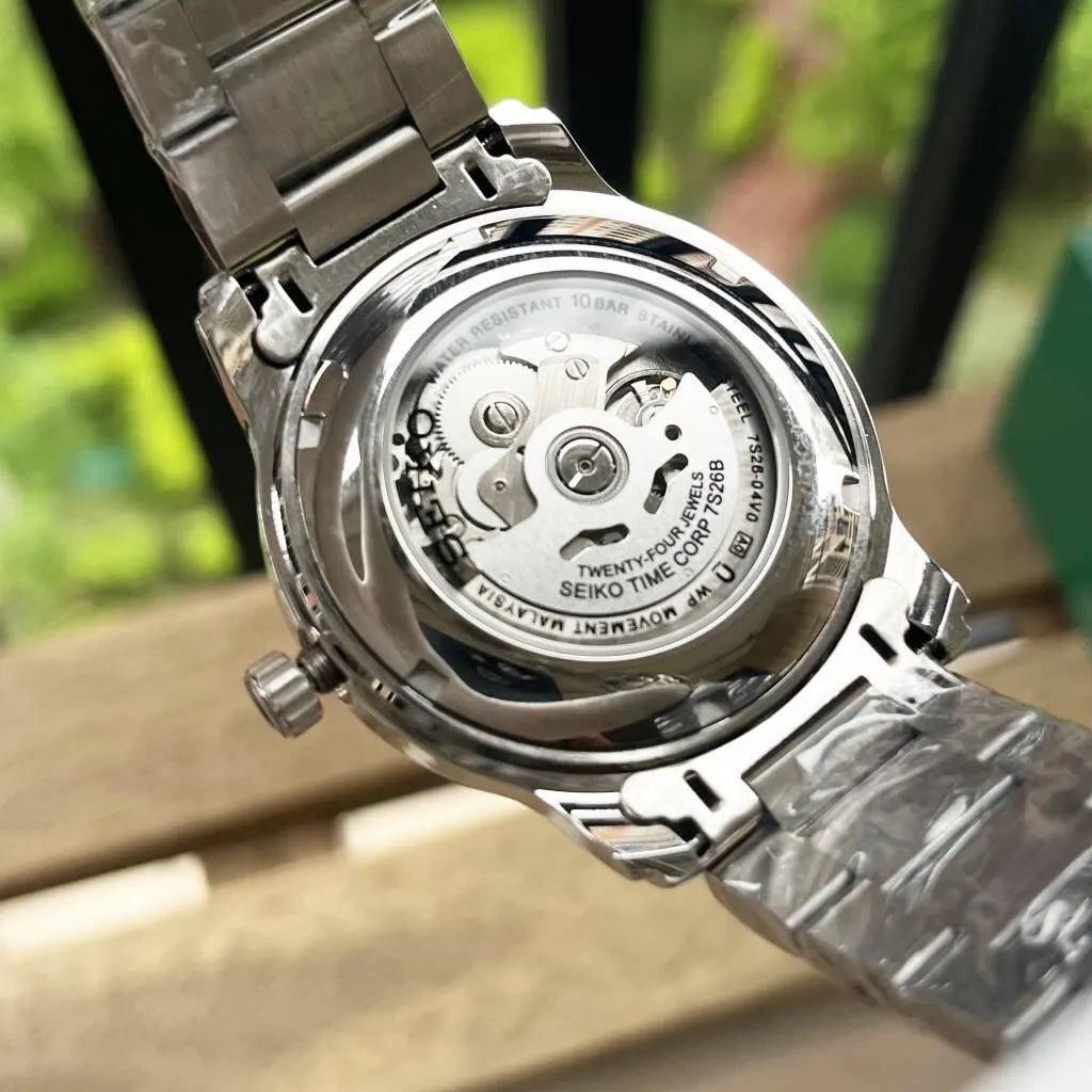 Seiko 5 Silver Dial Watch