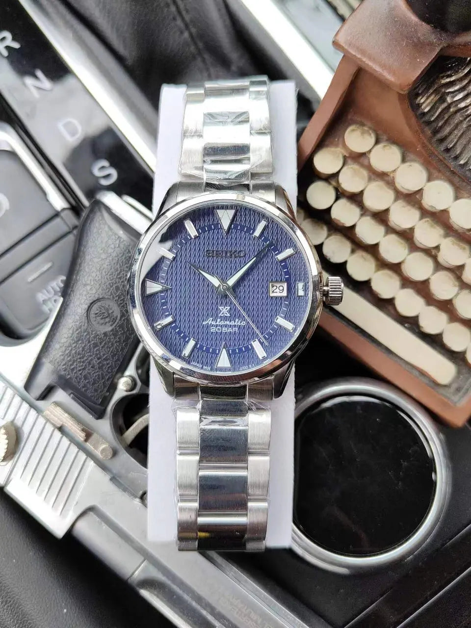 Seiko Alpinist Blue Dial